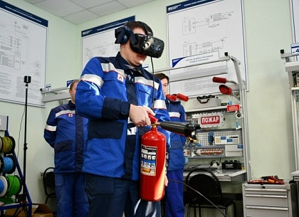 АО «Транснефть – Север» ввело в работу обучающий тренажер с технологией виртуальной реальности