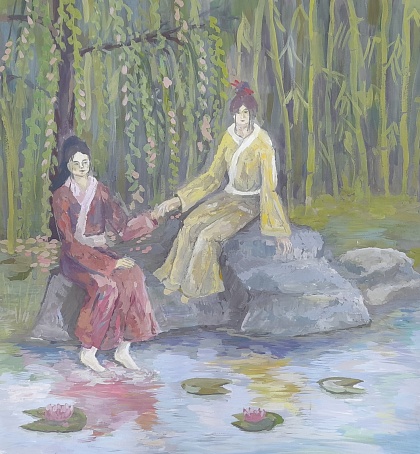 Учащаяся художественной школы Ухты Анна Канева – победитель  Международного конкурса «Россия – Китай. На крыльях сказки»