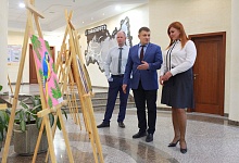 В АО «Транснефть – Север» прошла благотворительная выставка детских картин